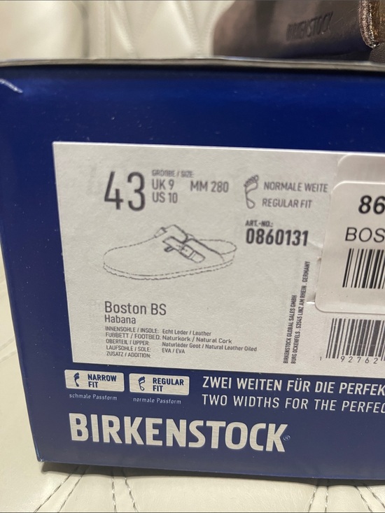 Birkenstock Boston BS Clog in Habana Brown main image 10